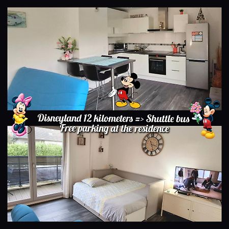 Appartement Studio O Fil De L'O A 12 Kilometres De Disneyland Paris Crecy-la-Chapelle Dış mekan fotoğraf